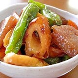 こんにゃくと竹輪と野菜の煮物